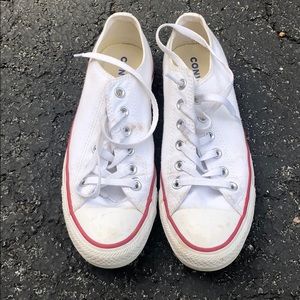 Gently Used White Women’s Chuck Taylor Converse